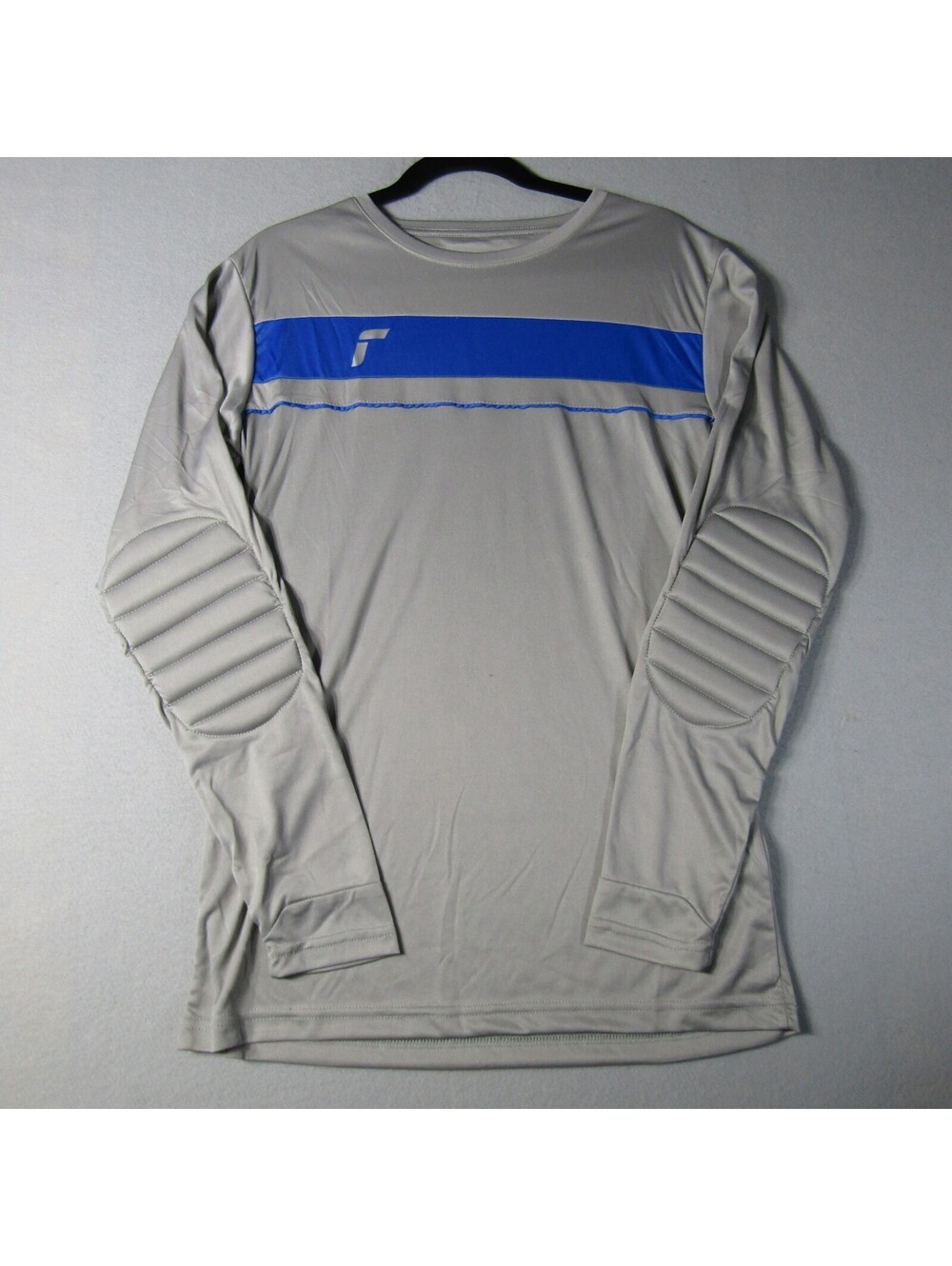 NWT Reusch Keeper LS Padded Goalkeeper Jersey Men's L Grey